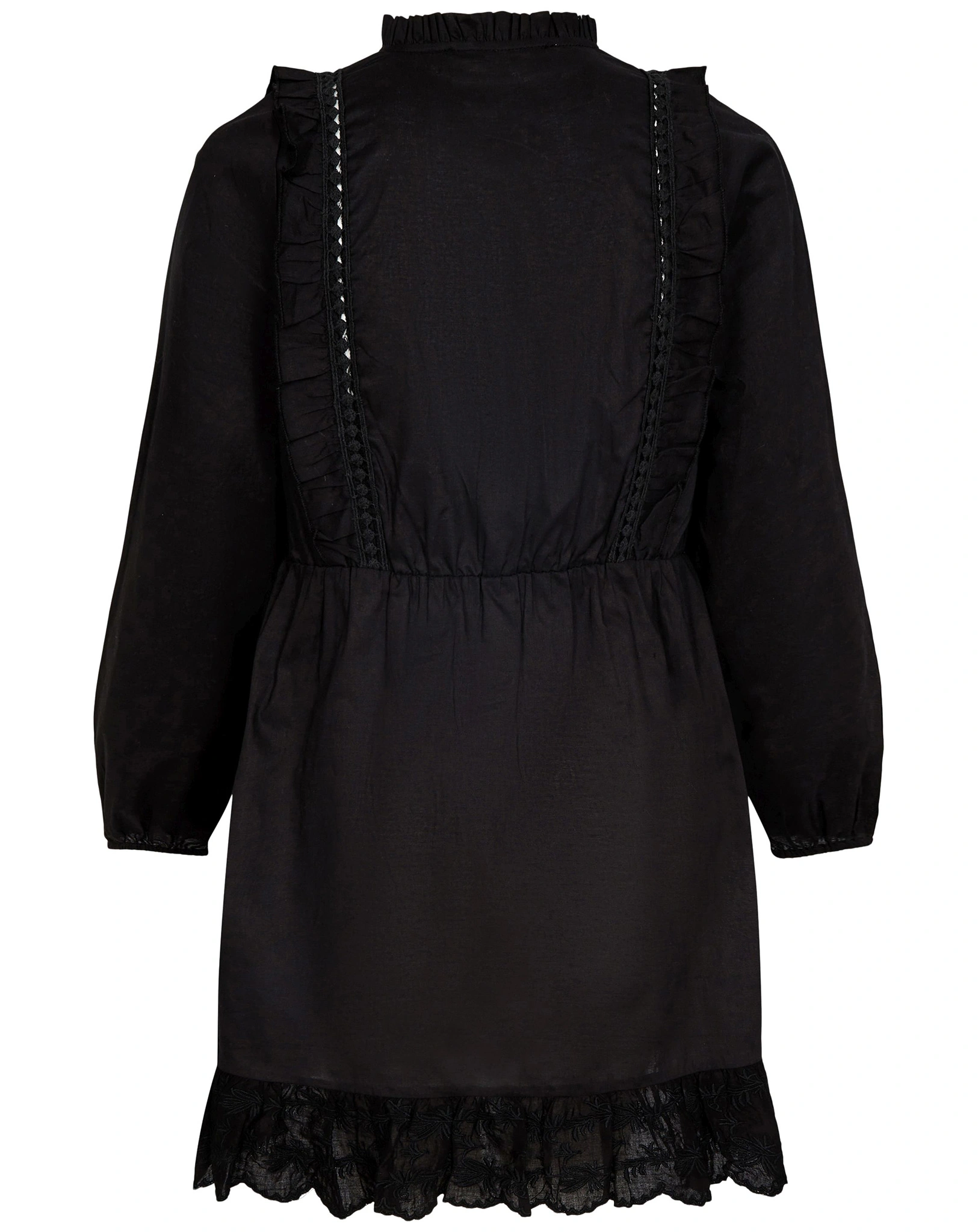 Langarmkleid NESLI in black