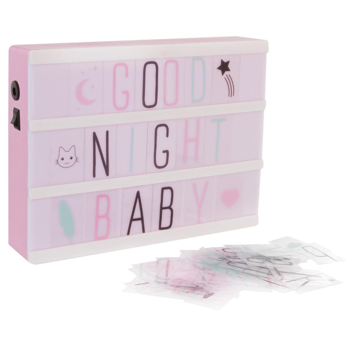 BOITE LUMINEUSE A5 COULEUR KID