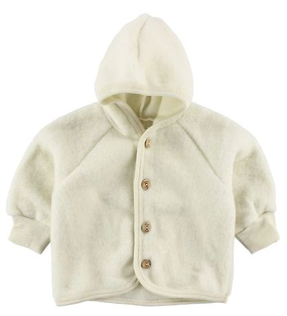Engel Cardigan - Wolle - Elfenbein