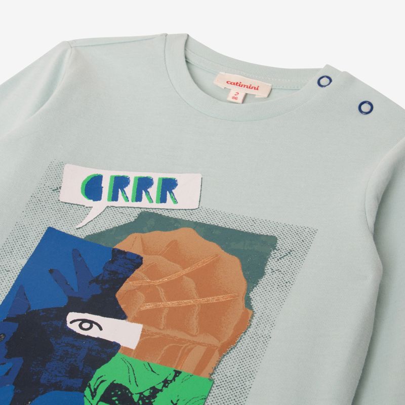 Tee-shirt bio garçon tricératops Catimini Aucune nuance