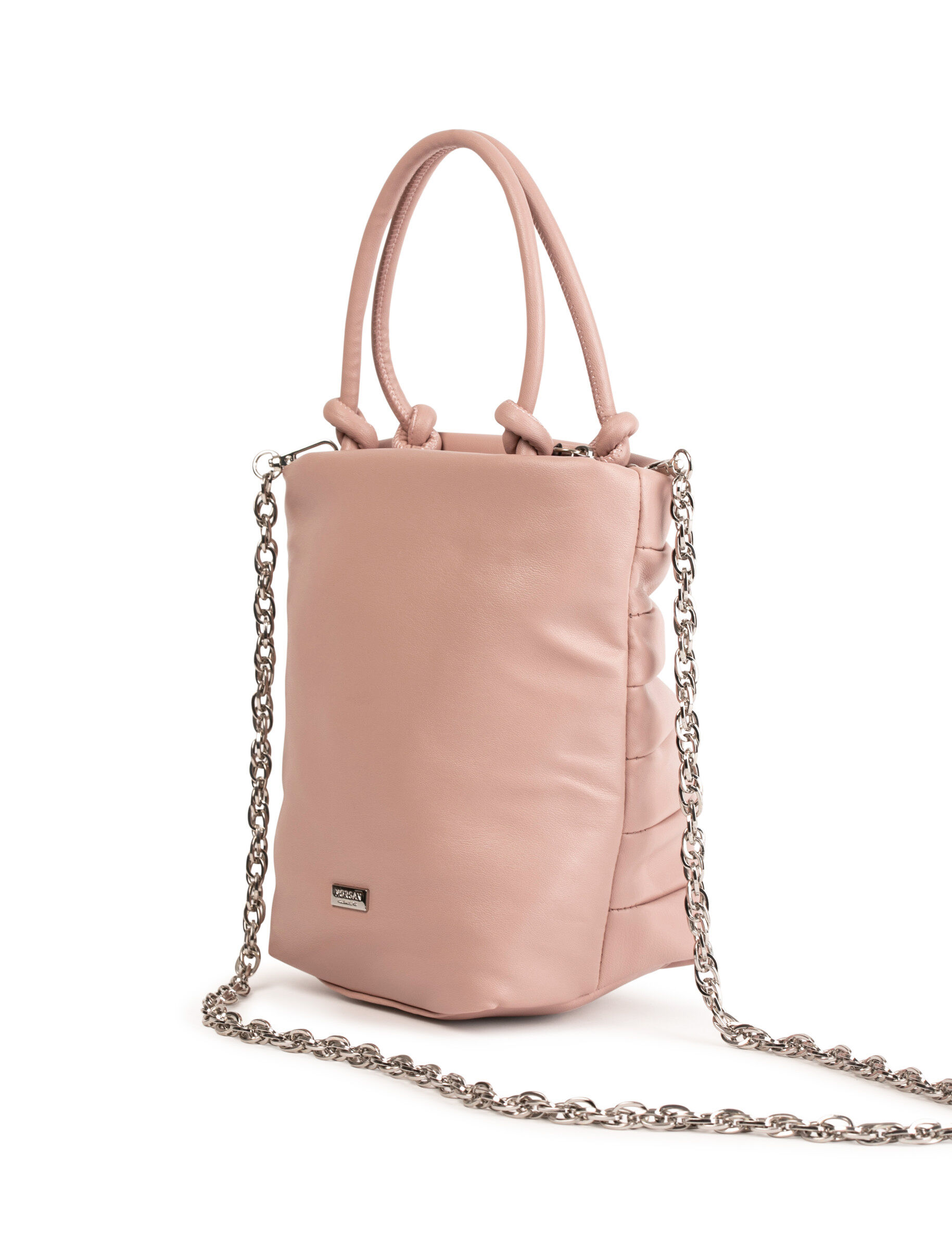 Sac seau avec fronces vieux rose femme - vieux_rose