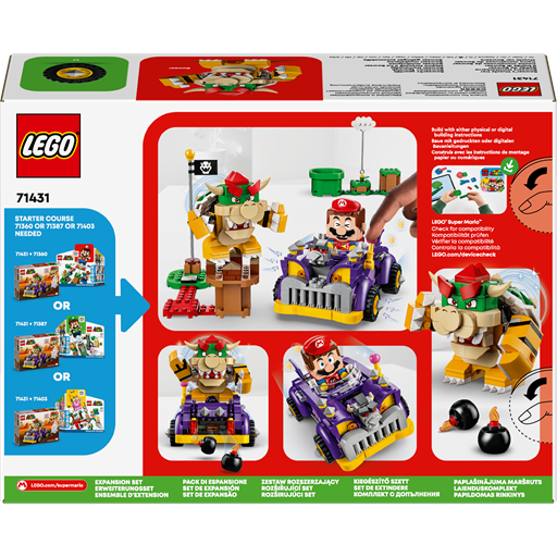LEGO Super Mario Bowsers Muskelbil - Udvidelsessæt - 71431