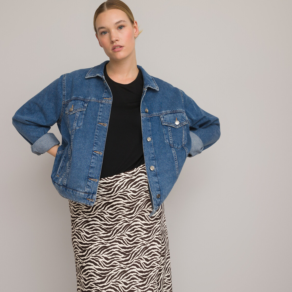 COLEÇÕES LA REDOUTE<br>Colete jeans