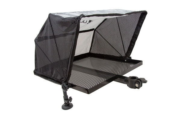 Table à appâts avec pare-soleil Ultimate Seatbox Bait Tray With Cover