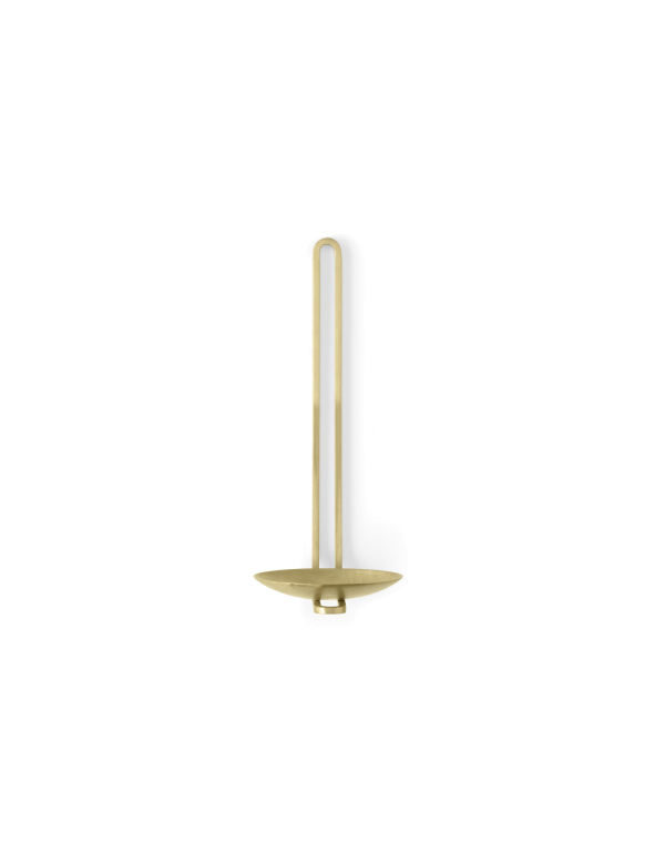 Audo Copenhagen Clip kandelaar wand small zwart
