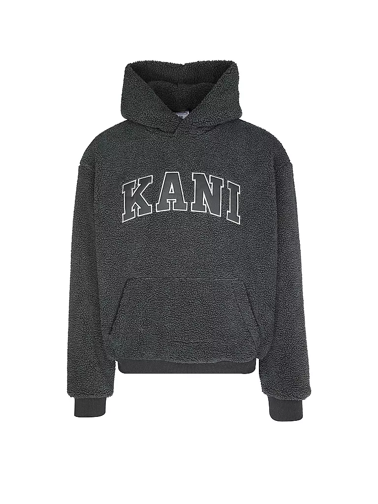 KARL KANI Kapuzensweater - Hoodie grau