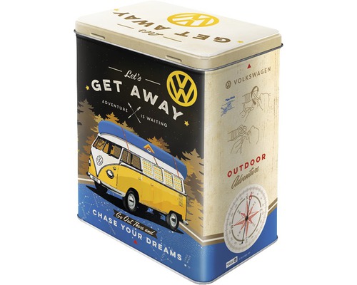 Voorraadpot L VW Bulli Get Away 3 l 10x14x20 cm