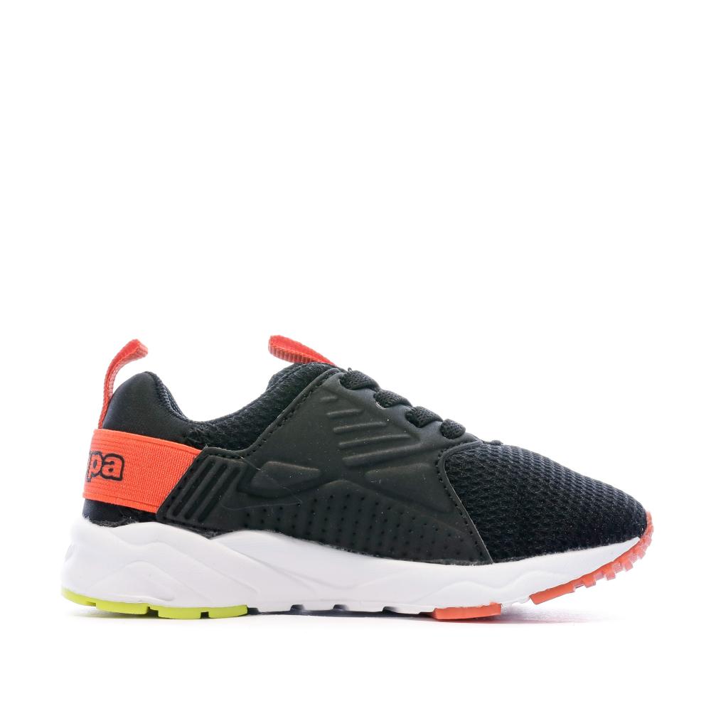 Kappa Baskets Noire/Orange Bébé Kappa San Puerto El Inf Bb
