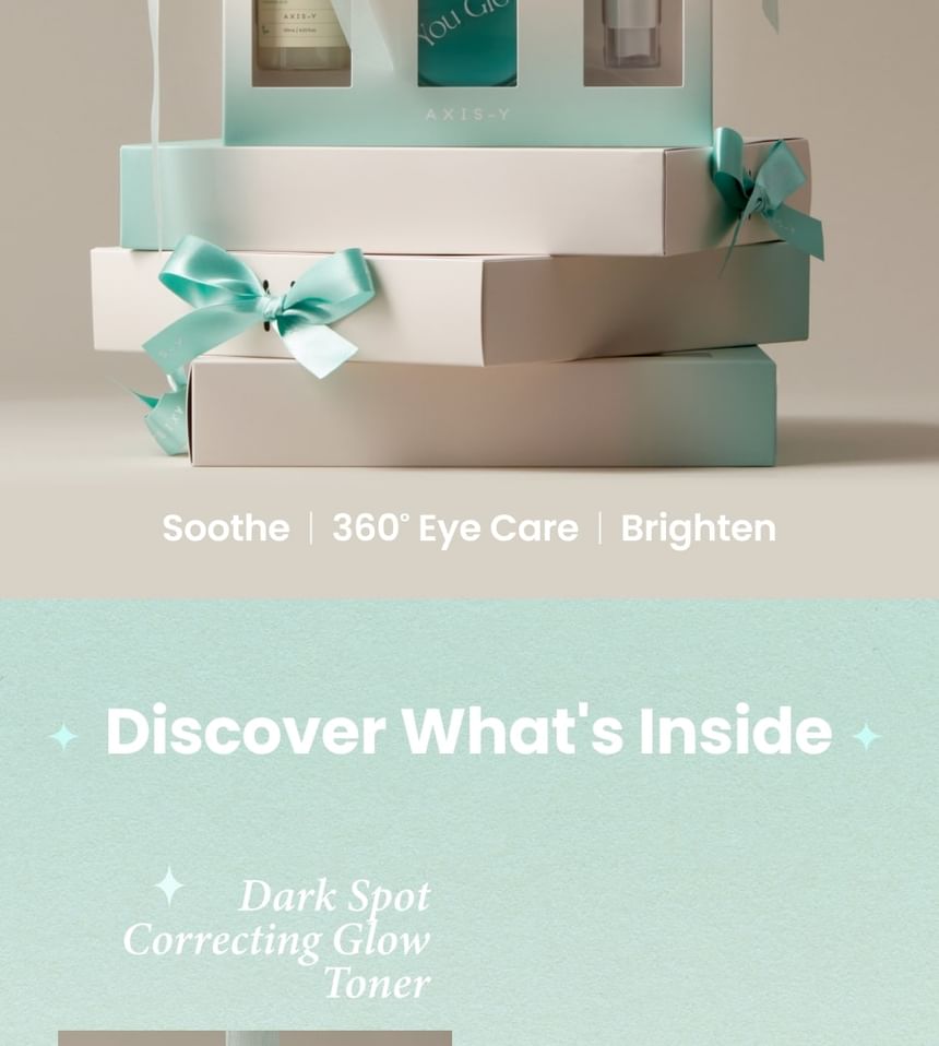 AXIS - Y - Glow Your Own Way Beauty Box