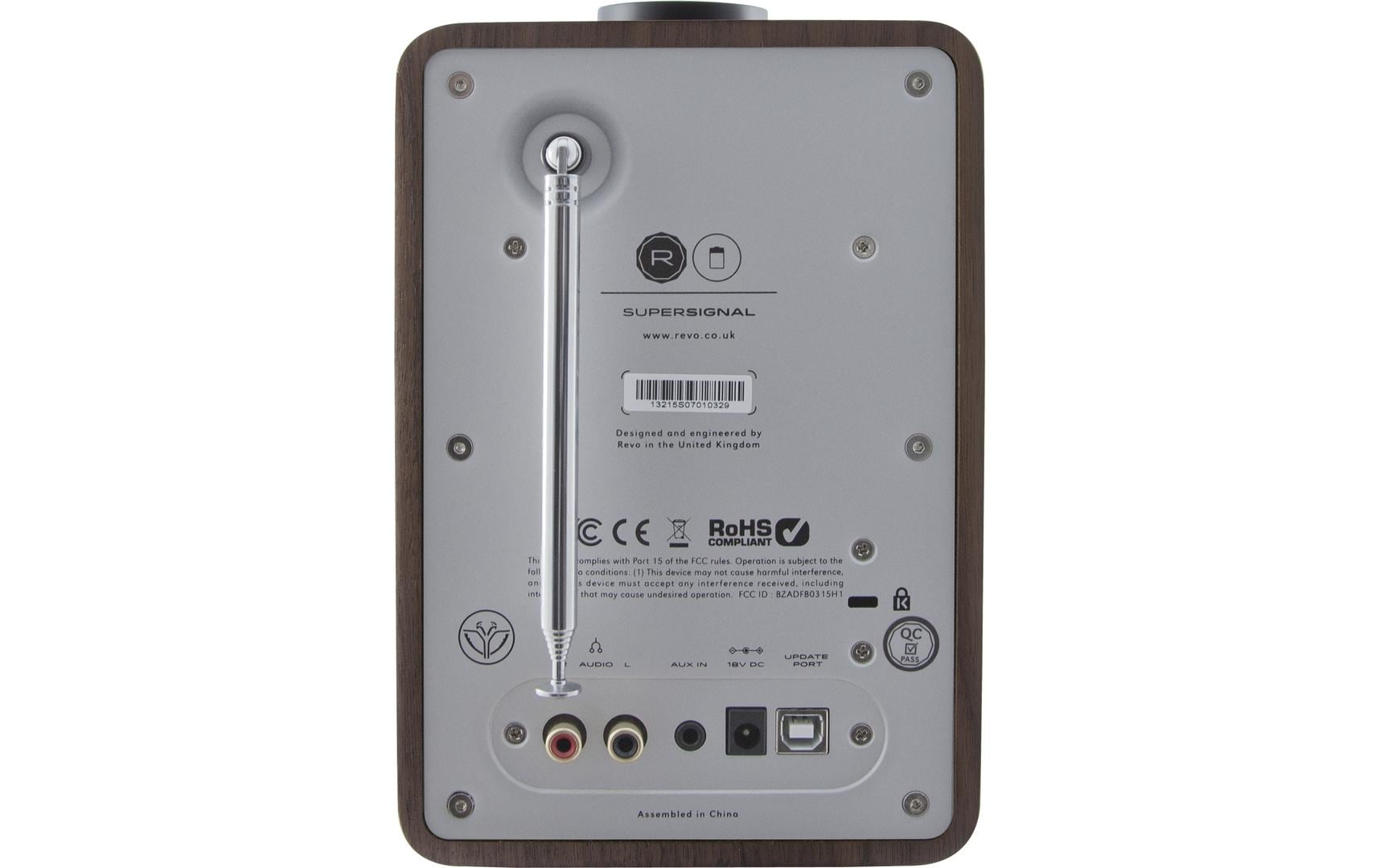 DAB+ Radio SuperSignal Silber<br>DAB+-Radio mit Bluetooth