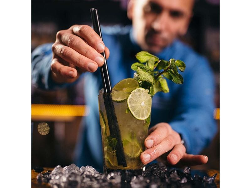 Gastroback Eiswürfelmaschine Bartender Pro 15 kg/24h Eiswürfelbereiter mit grossem Sichtfenster