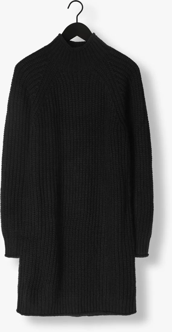 NOTRE-V zwarte notre-v mini jurk nv-channa