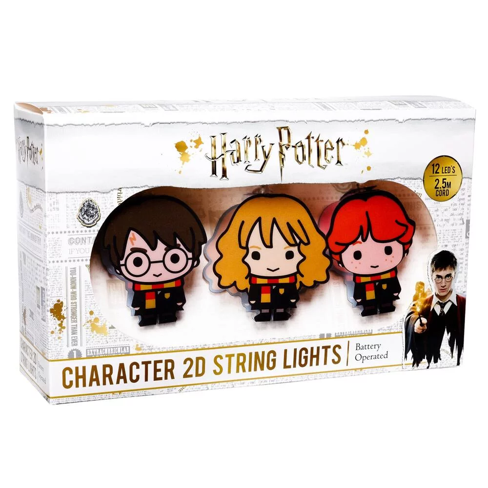 HARRY POTTER - GUIRLANDE LUMINEUSE PERSONNAGES EN 2D