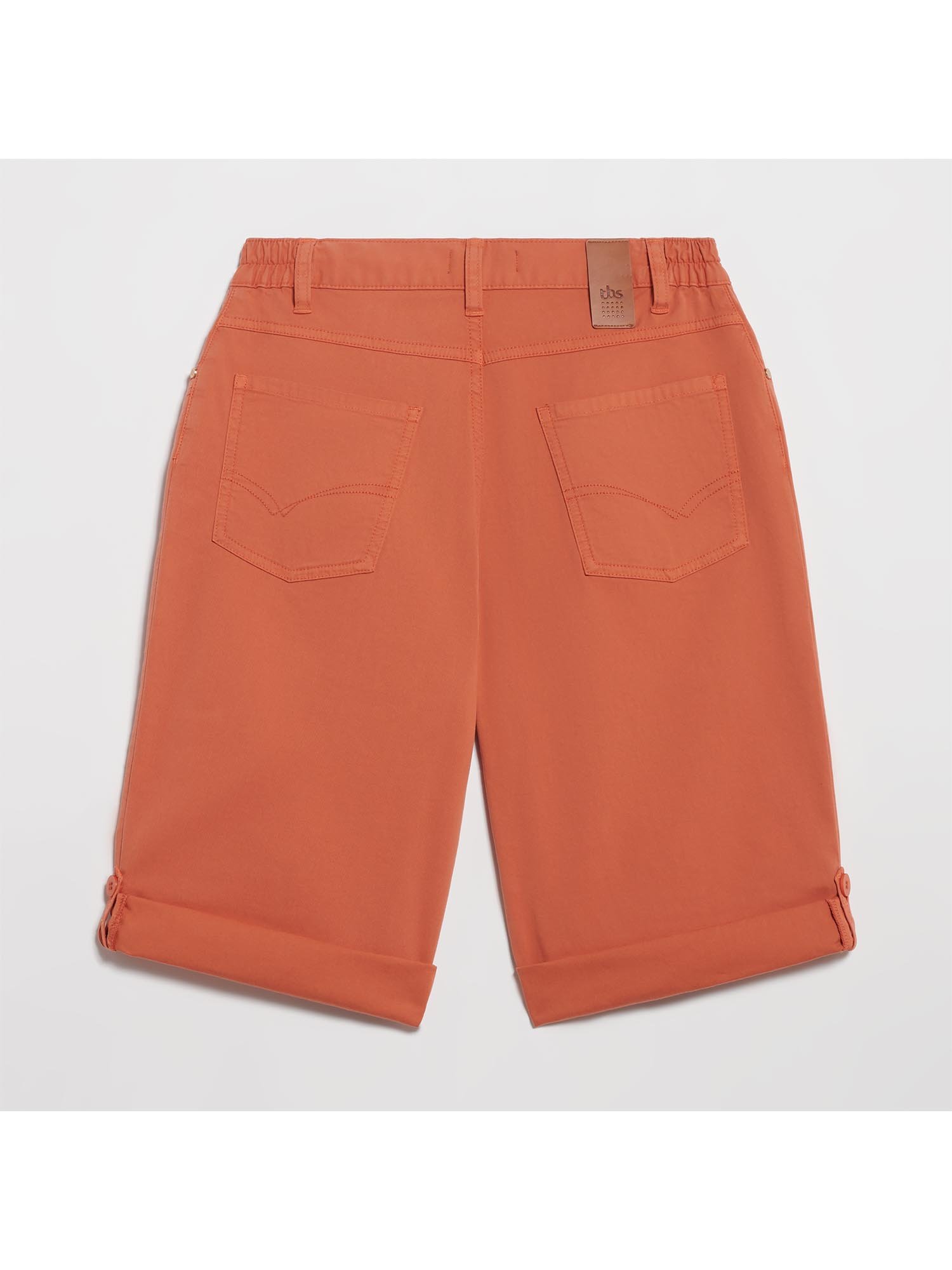 Bermuda Femme Coton Biologique Orange