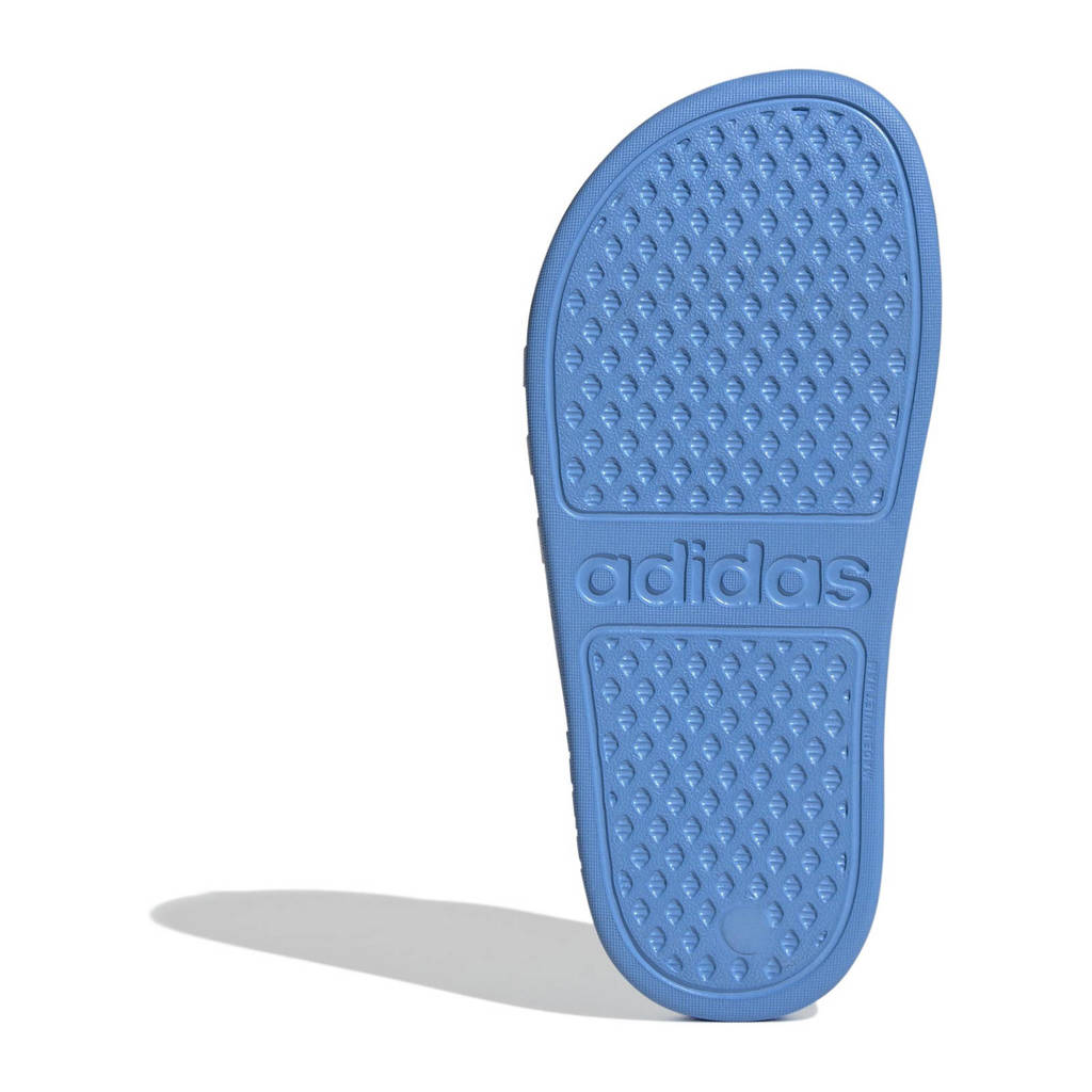 adidas Adilette Aquaslipper blauw/wit
