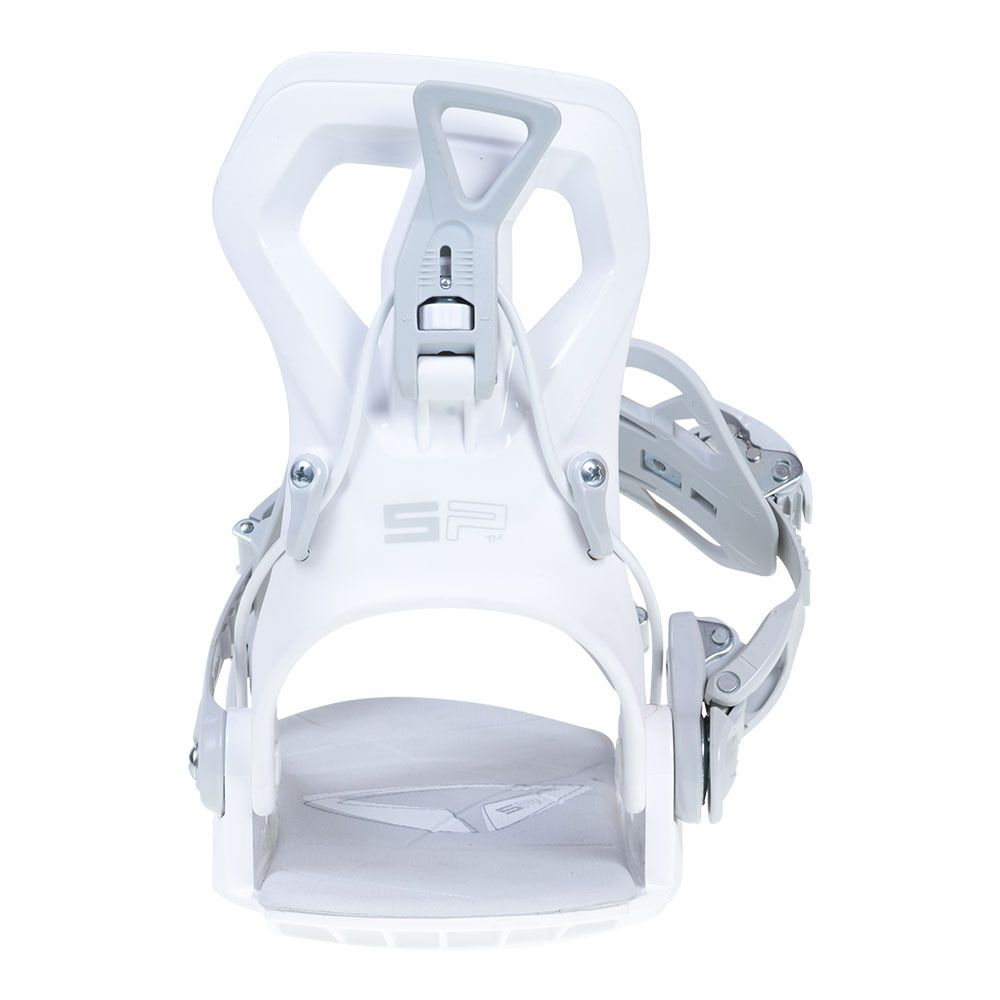 SP Bindings PRIVATE - Fixations snowboard white/grey