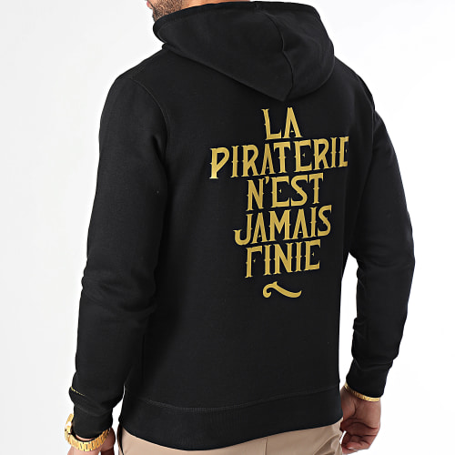 Sweat Capuche Gold Edition 25 ex. LPNJF Noir Or