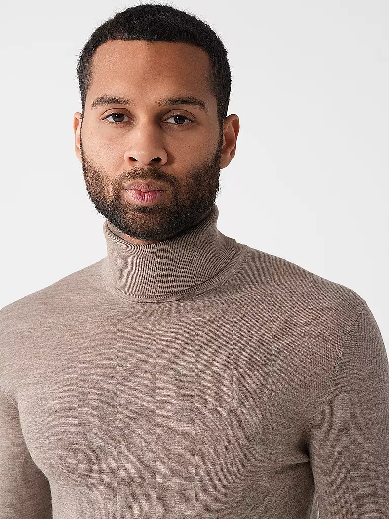 TIGER OF SWEDEN Rollkragenpullover NEVILE beige