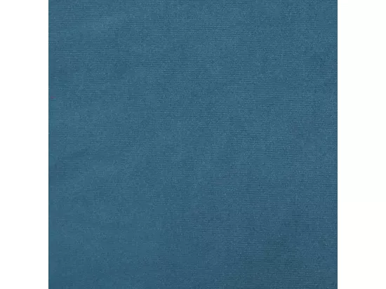 Chaise longue bleu velours