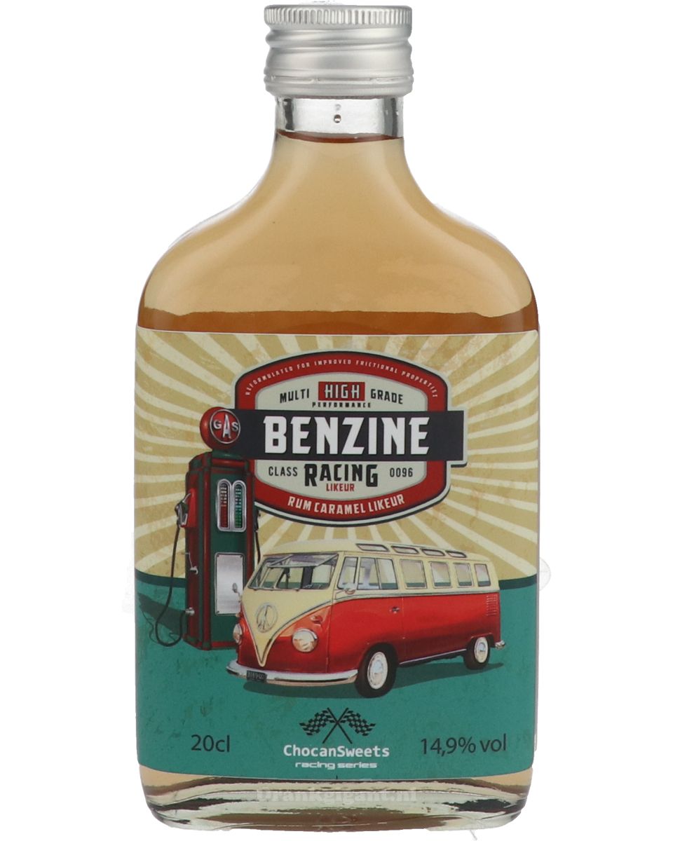 Benzine Rum Caramel Likeur Volkswagen 20 cl