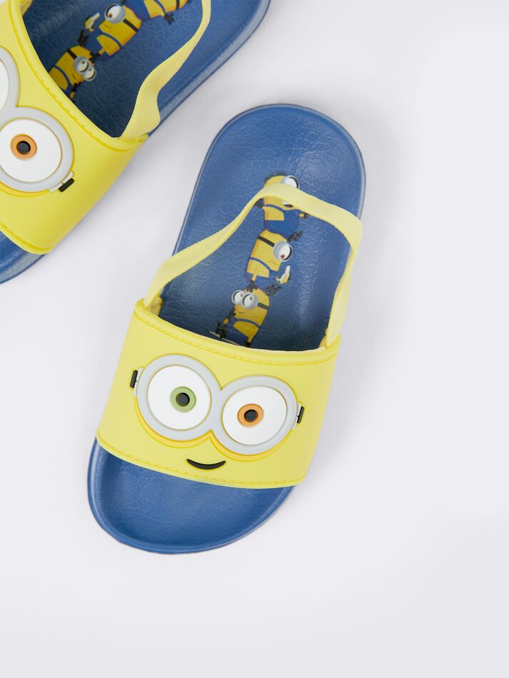 Sandália de banho MINIONS - UCS LLC - Amarela