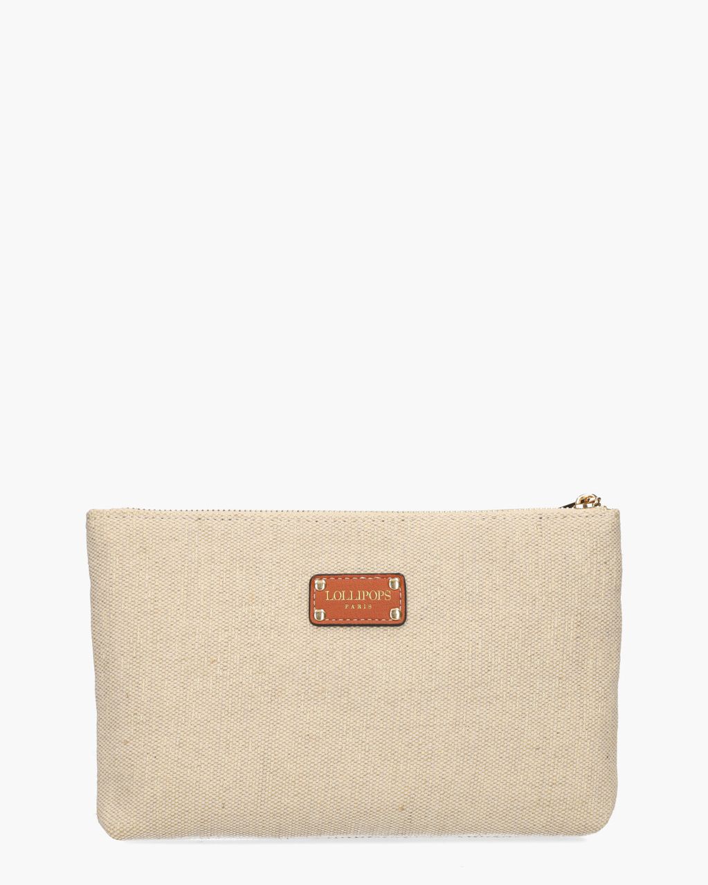 Lollipops Patrizia Clutch Beige/Koraalrood Tas