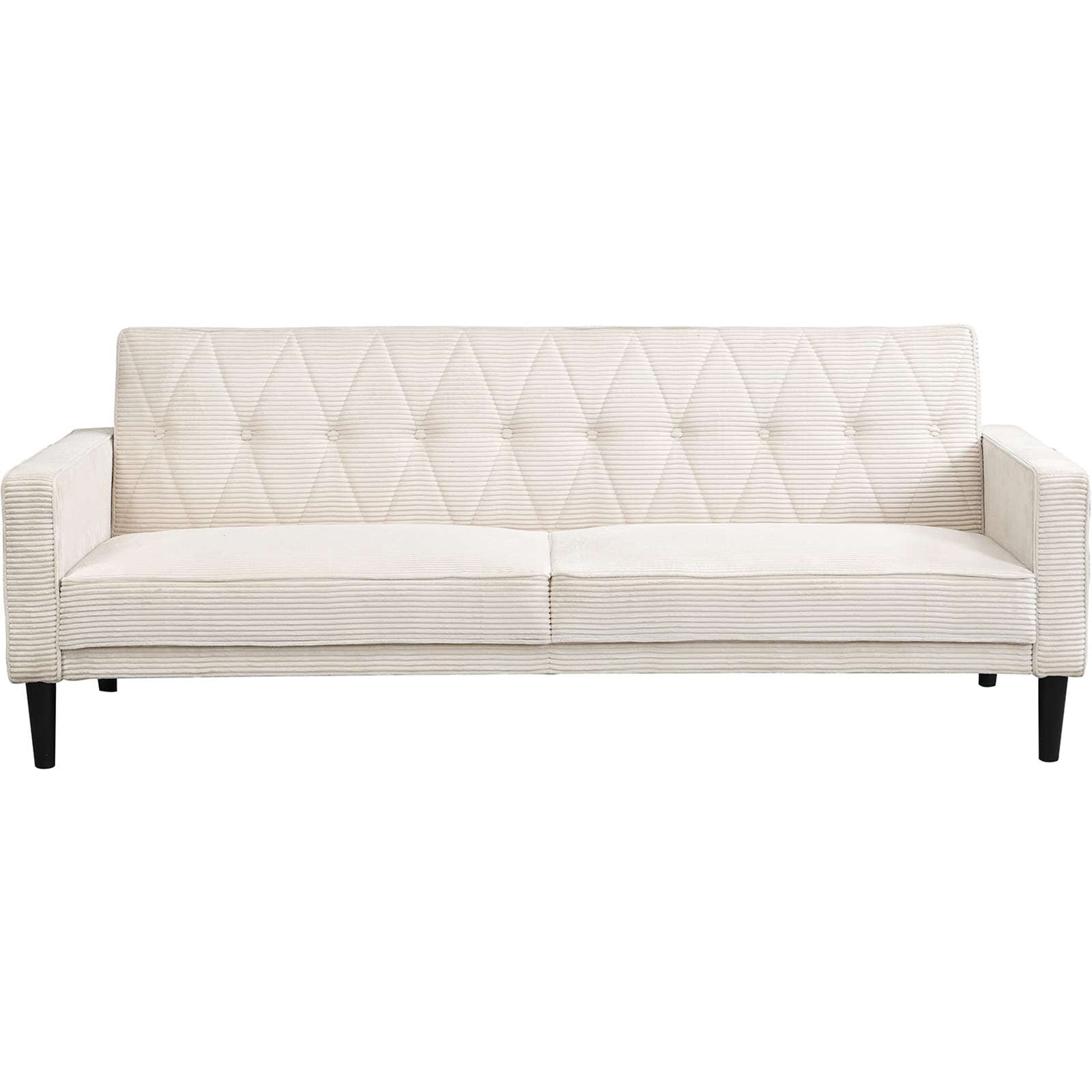 Dorel Home 3-Sitzer »Avon« Schlafsofa 213cm, Bettfunktion (110/190cm), trendiger Cord o. Webstoff
