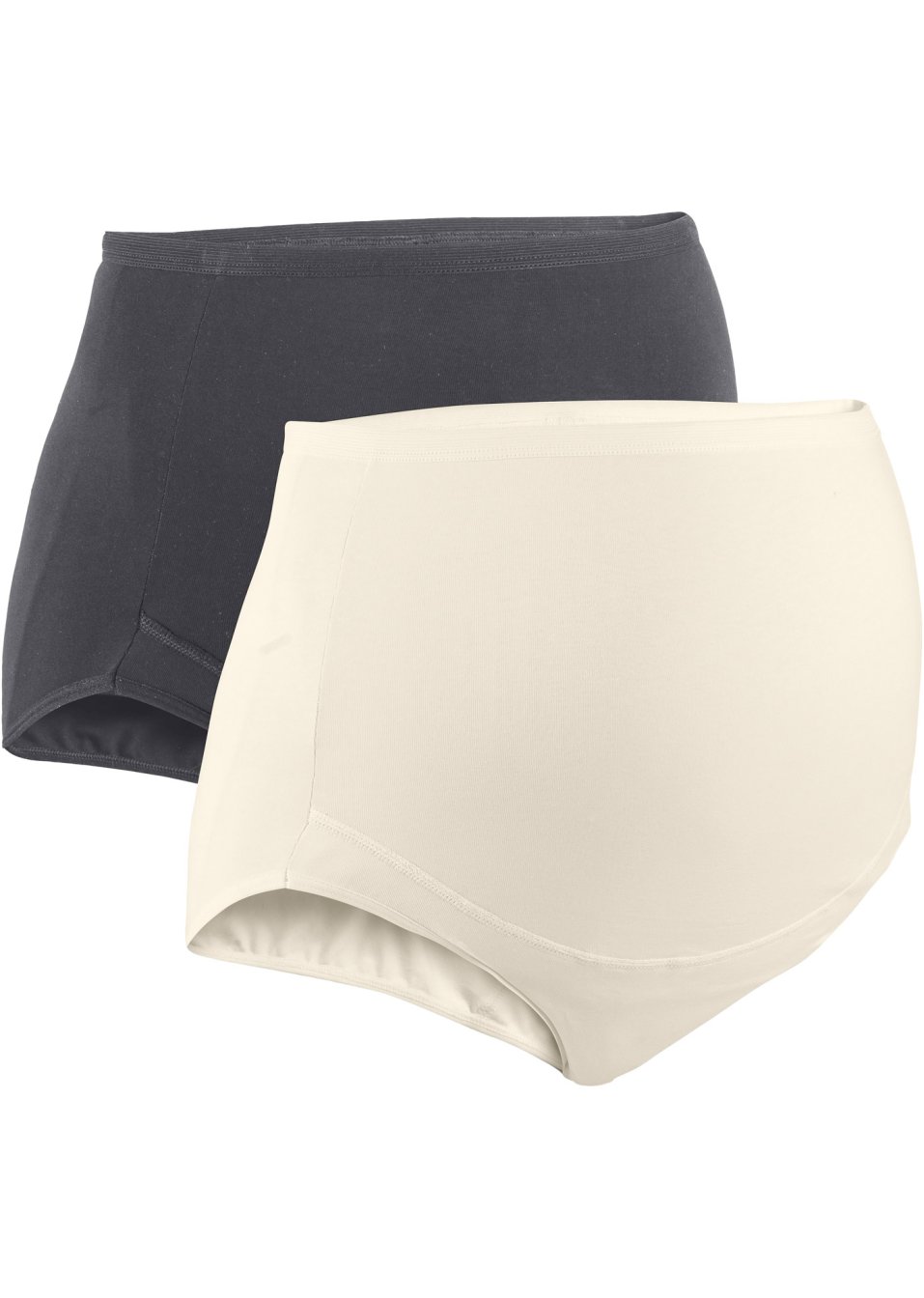 Lot de 2 slips de grossesse avec coton