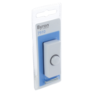 Byron 7910 beldrukker wit