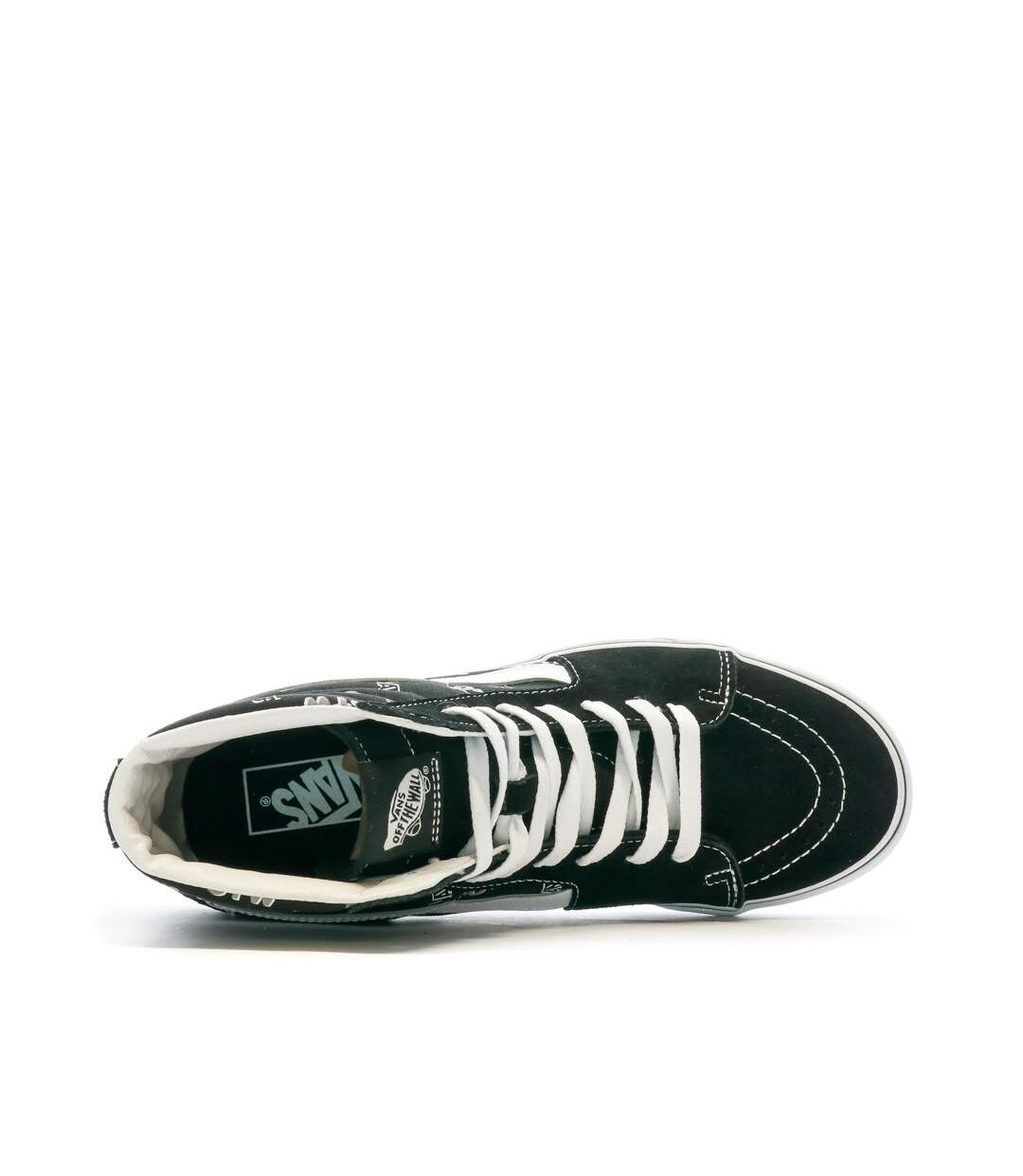 Baskets Noires/Blanches Homme Vans Sk8-hi