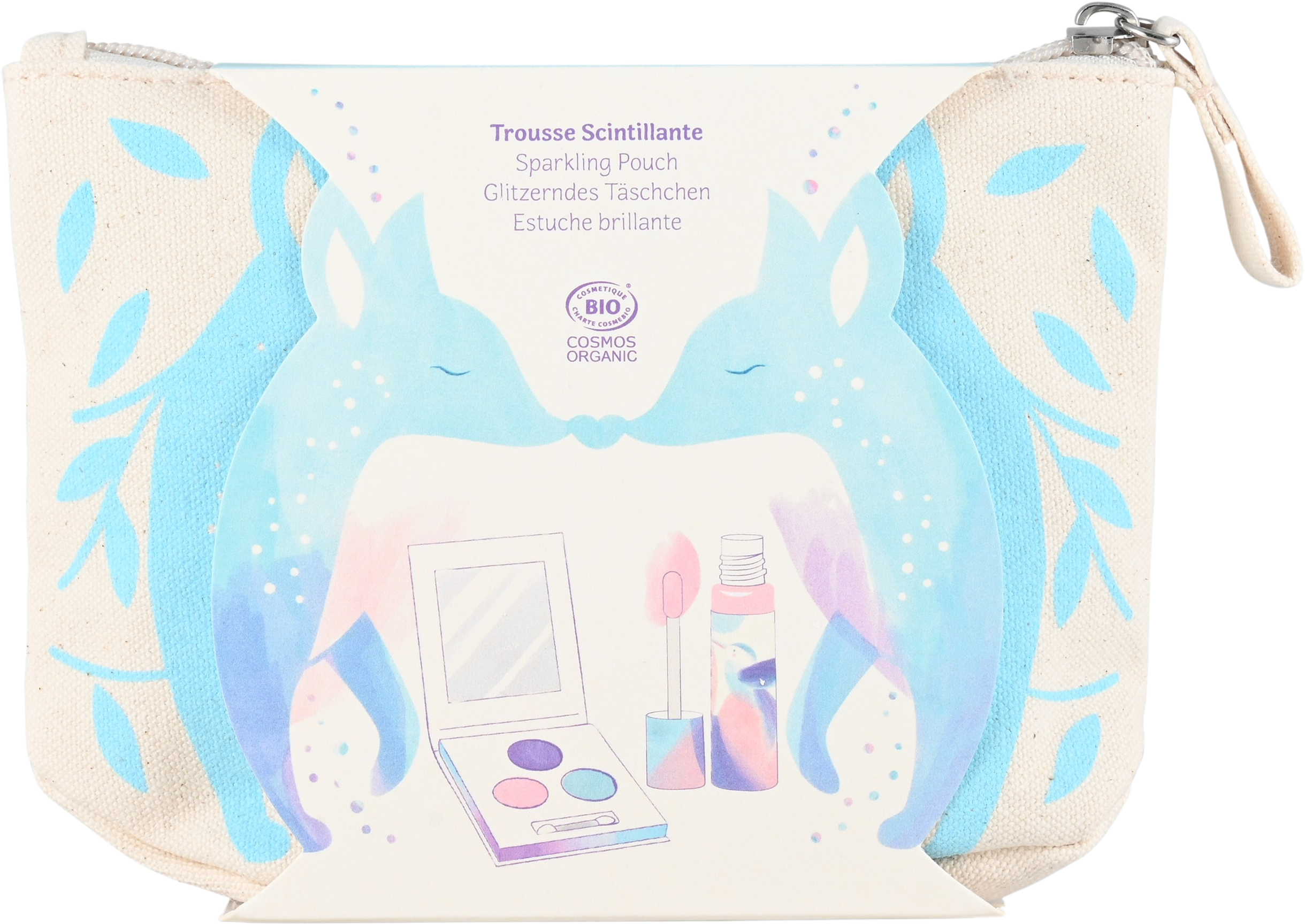 namaki  Blue Sparkling Pouch