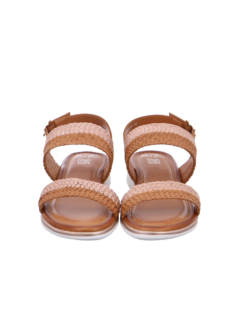 Sandalette Kreta cognac