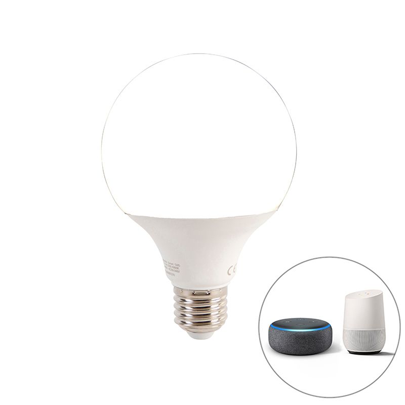 Smart inbouwspot zwart incl. WiFi G95 lichtbron - Insight