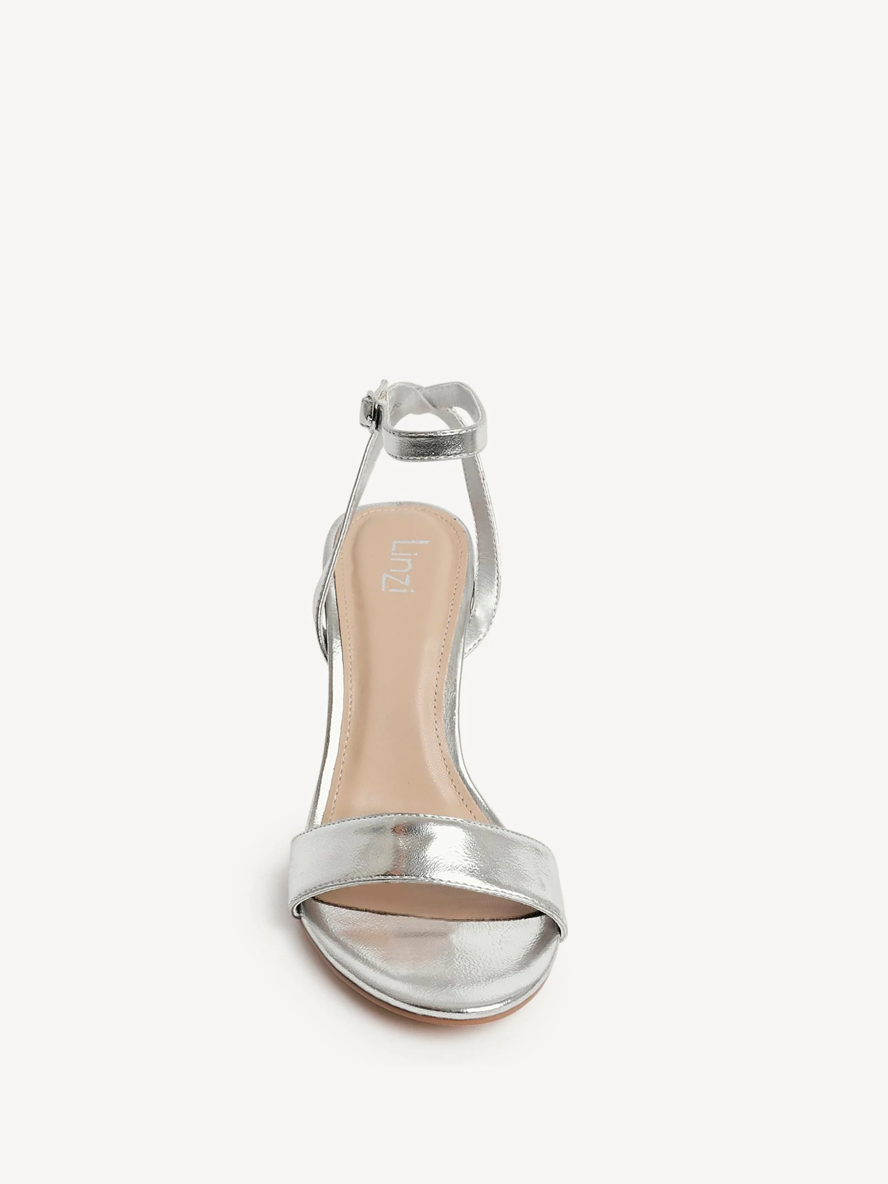 Zilver - Linzi Trance Block Heel Sandals