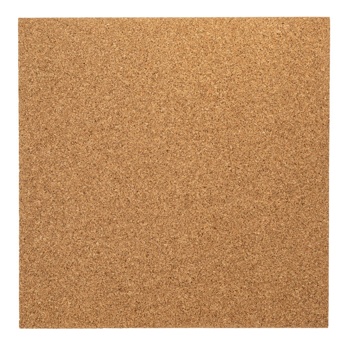 Korkplade m/klæb 500 × 500 × 5 mm 4-pk.