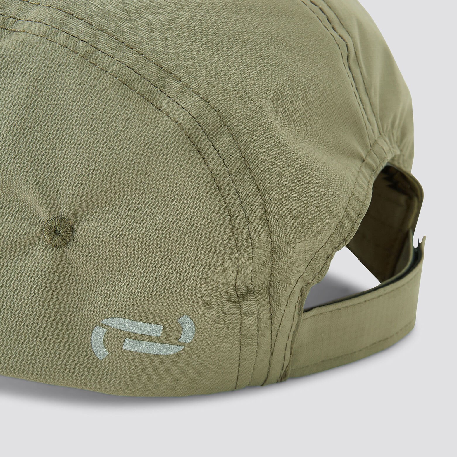 Casquette matière imperméable Kaki Clair