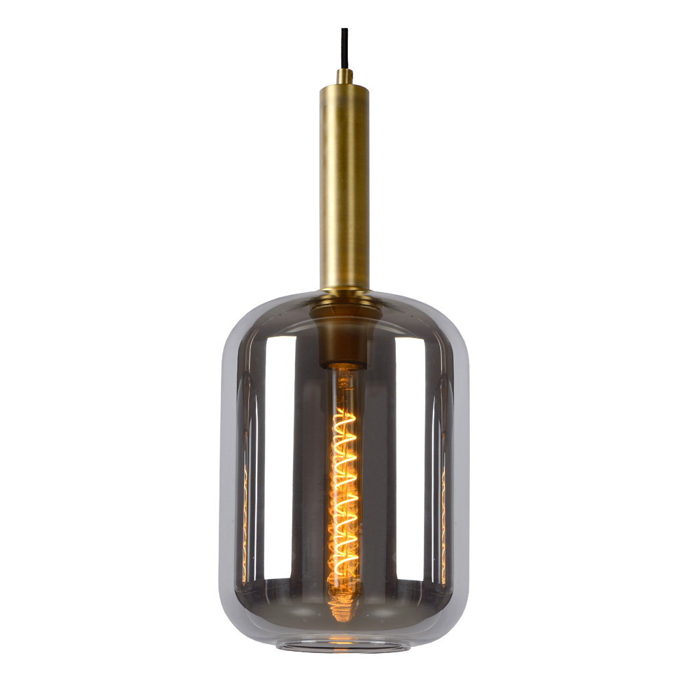 Lucide Joanet hanglamp 110cm 3x E27 zwart