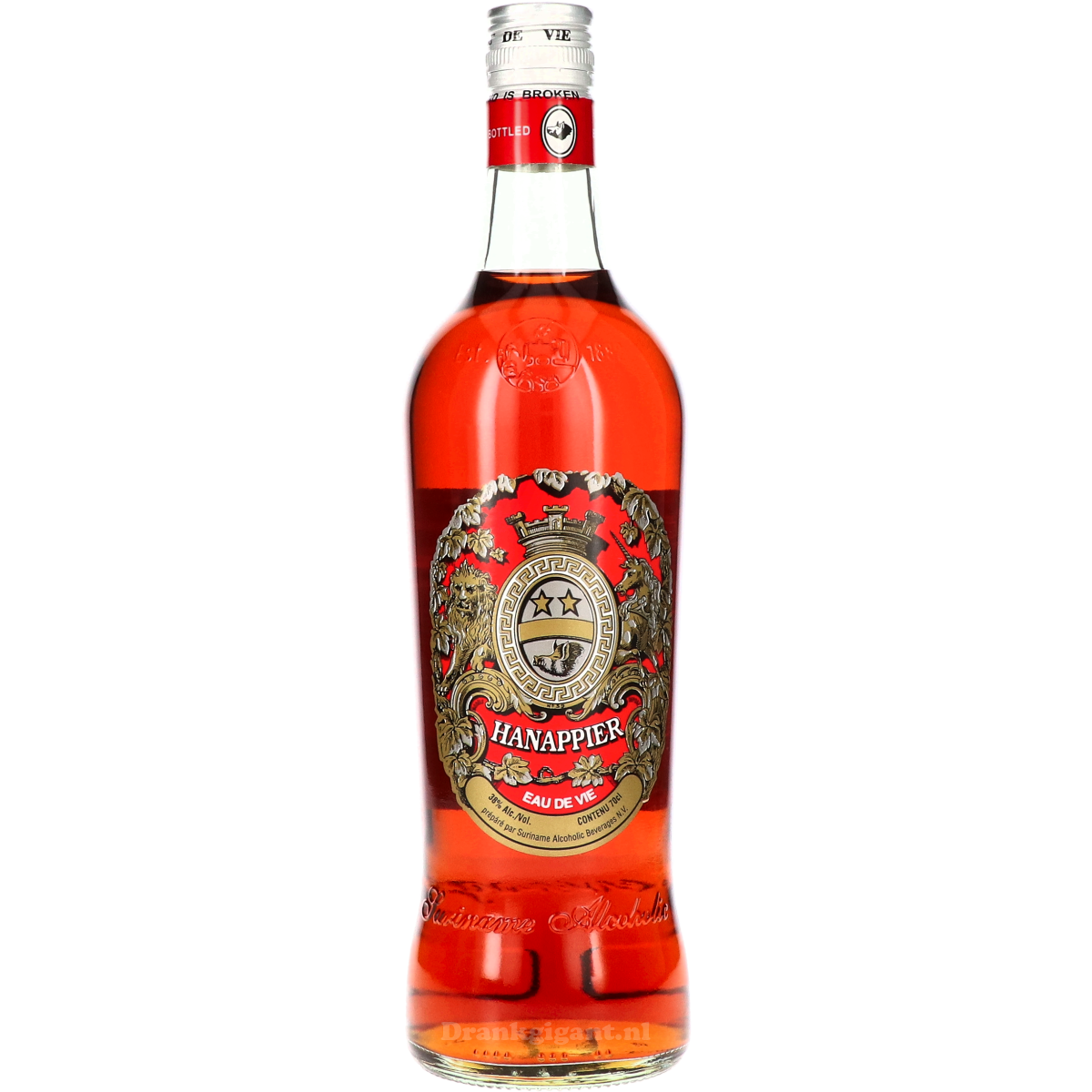 Hanappier Eau De Vie 70 cl