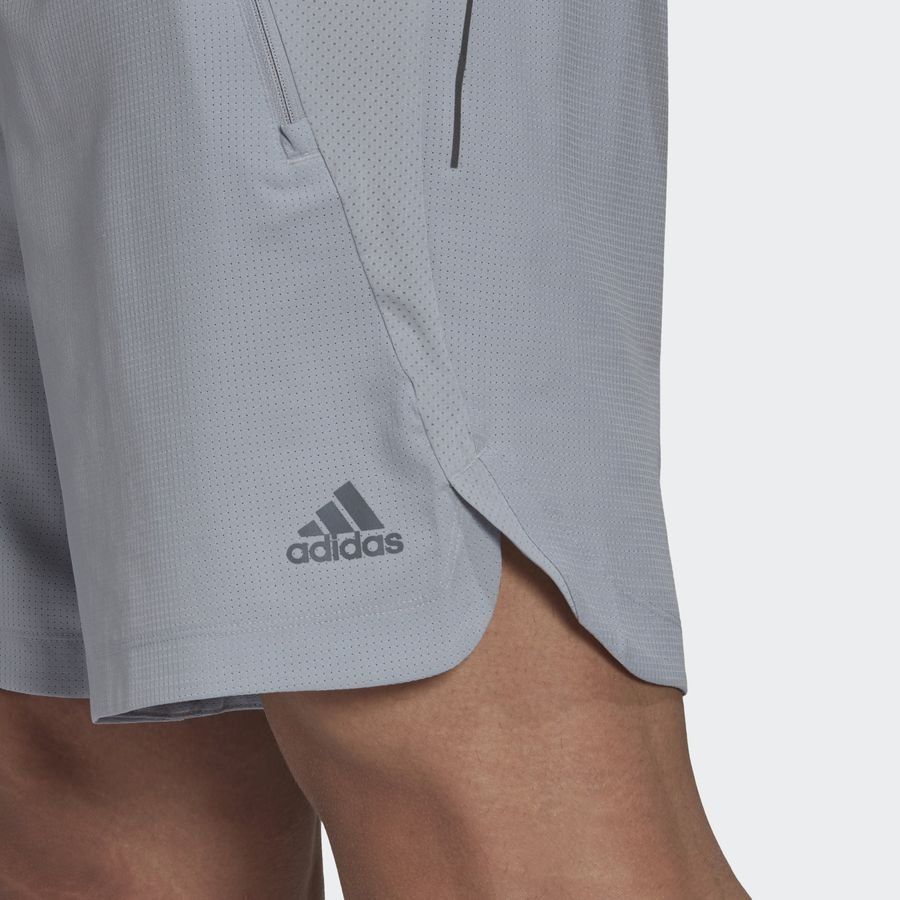 adidas Short d'Entraînement HIIT Mesh - Argent