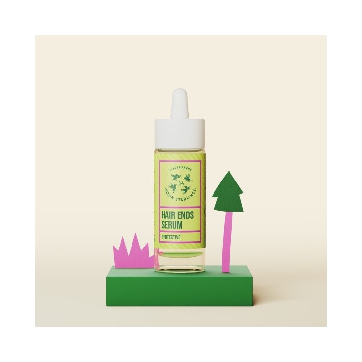 Mydlarnia Cztery Szpaki serum für Haarspitzen Leśna Róża 30 ml