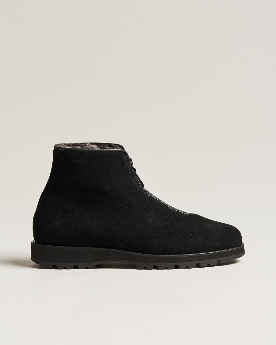 Myrqvist Funäs Boot Black Suede