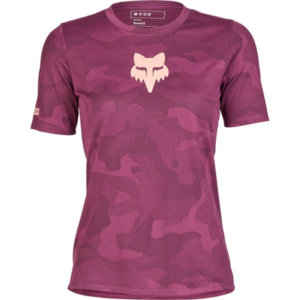 Maillot VTT FOX W RANGER TRU DRI SS JERSEY SANGRIA