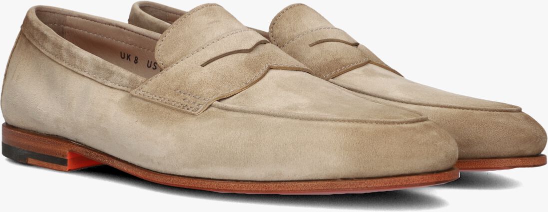 beige santoni instappers carlos