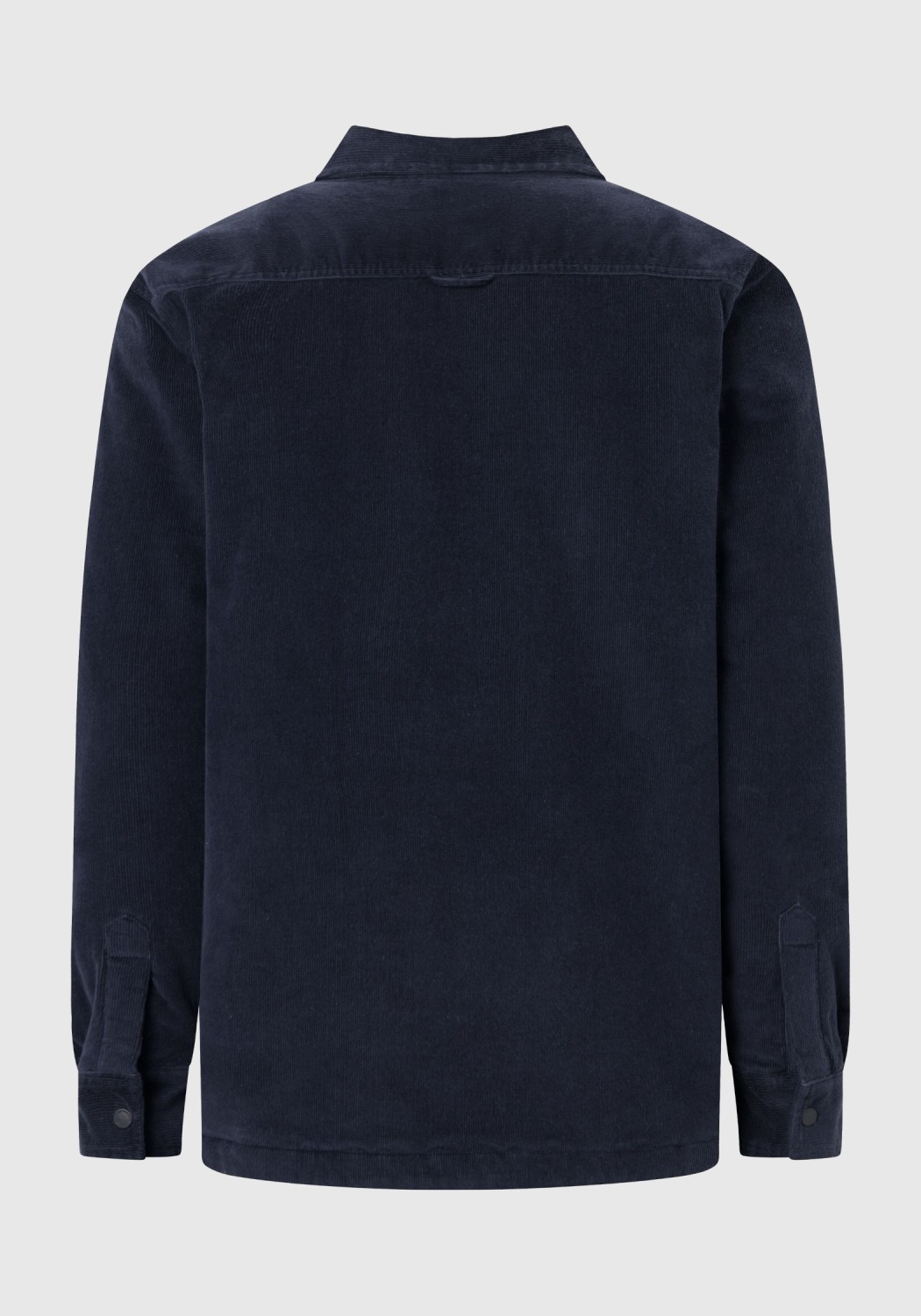 Knowledge Cotton Apparel Cord-Overshirt Night Sky