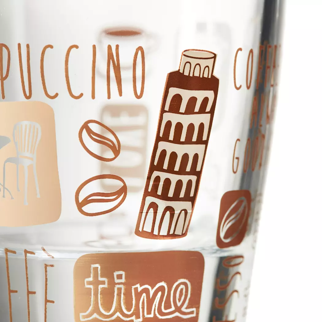 Latte-Macchiato-Becher La Vita 2tlg.