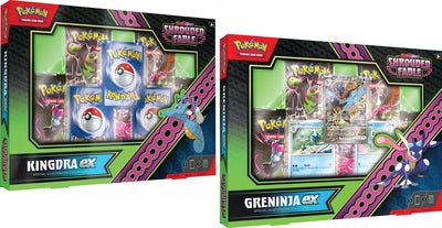 Pokémon Scarlet & Violet Shrouder Fable EX Samlekort Kingdra/Greninja Blandet