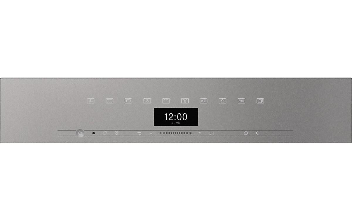 Einbaubackofen H 7460-60 BP GR Grau A+<br>Backofen mit LED-Beleuchtung