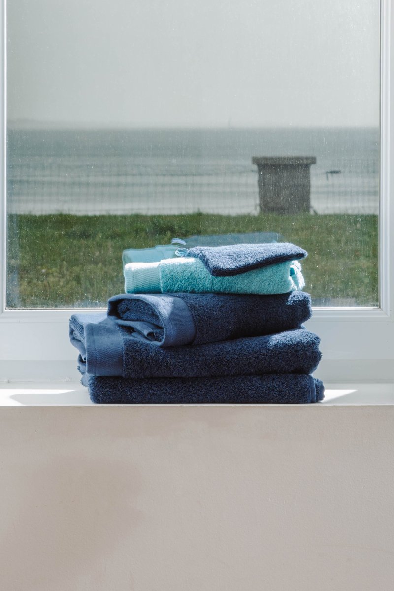 Lot serviette et gant de toilette - coton