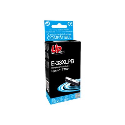 Cartouche compatible Epson 33XL Oranges - noir photo - Uprint