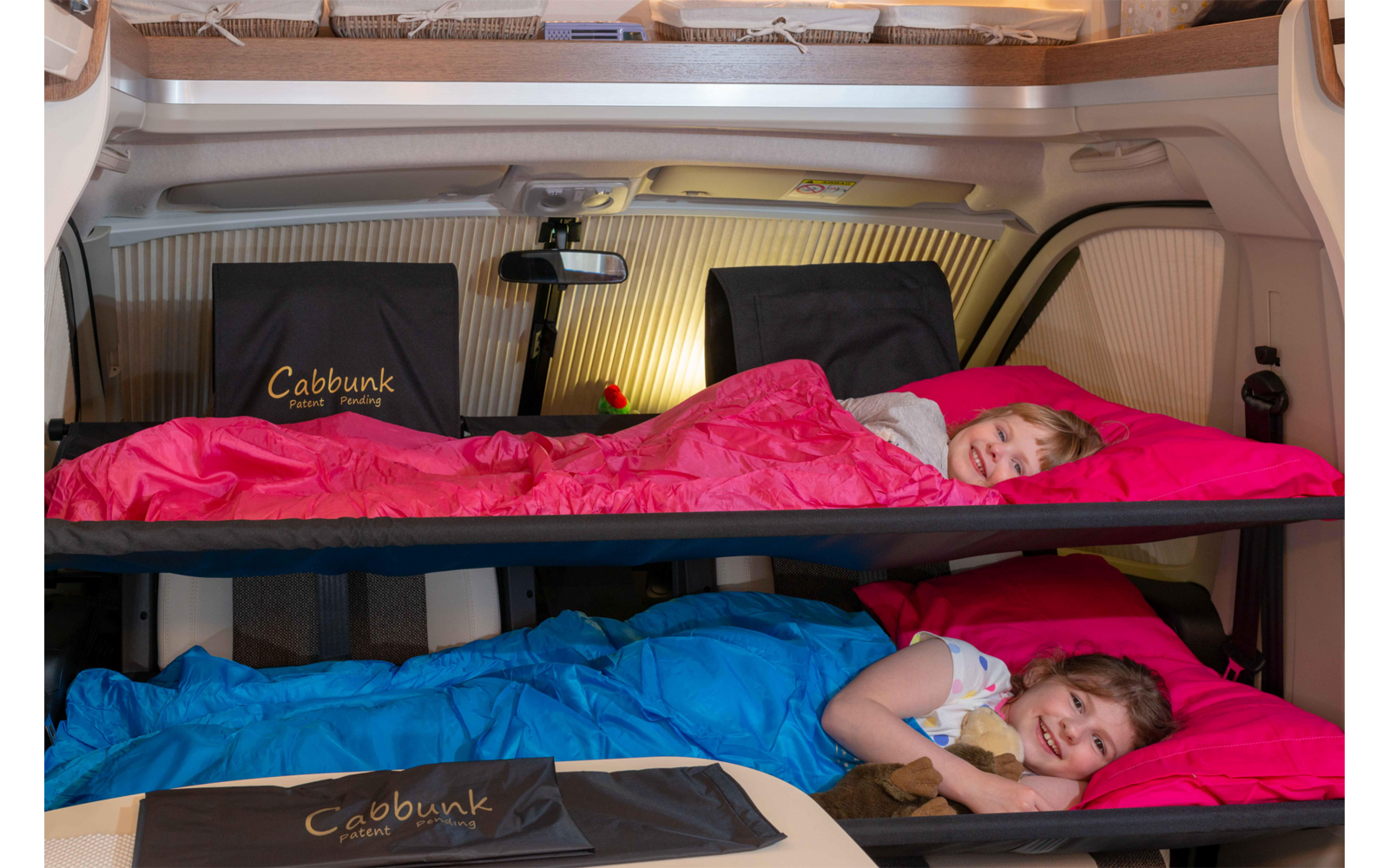 Patented Cabbunk Kinderbett für Ducato / Sprinter / Crafter / Transit / Movano / Jumper / Boxer Einzelbett